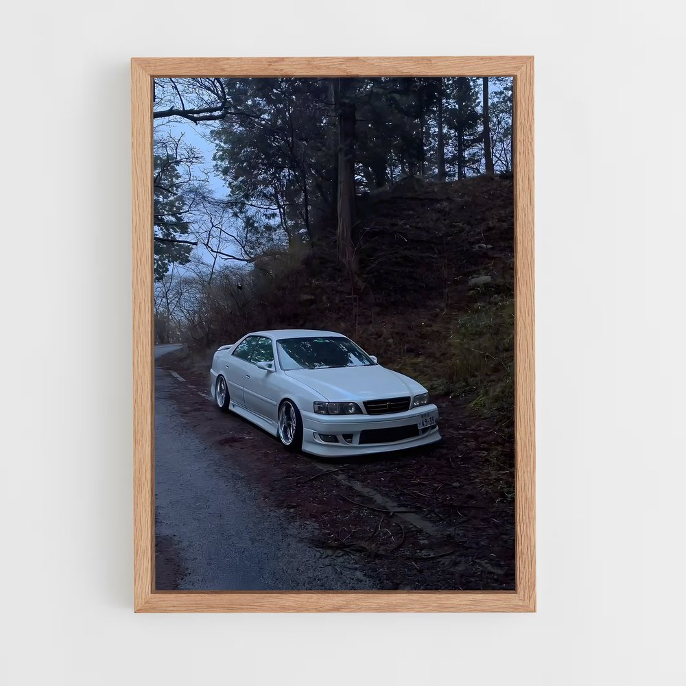 Poster Chaser jzx raffiné – affiche Toyota (vue 4)